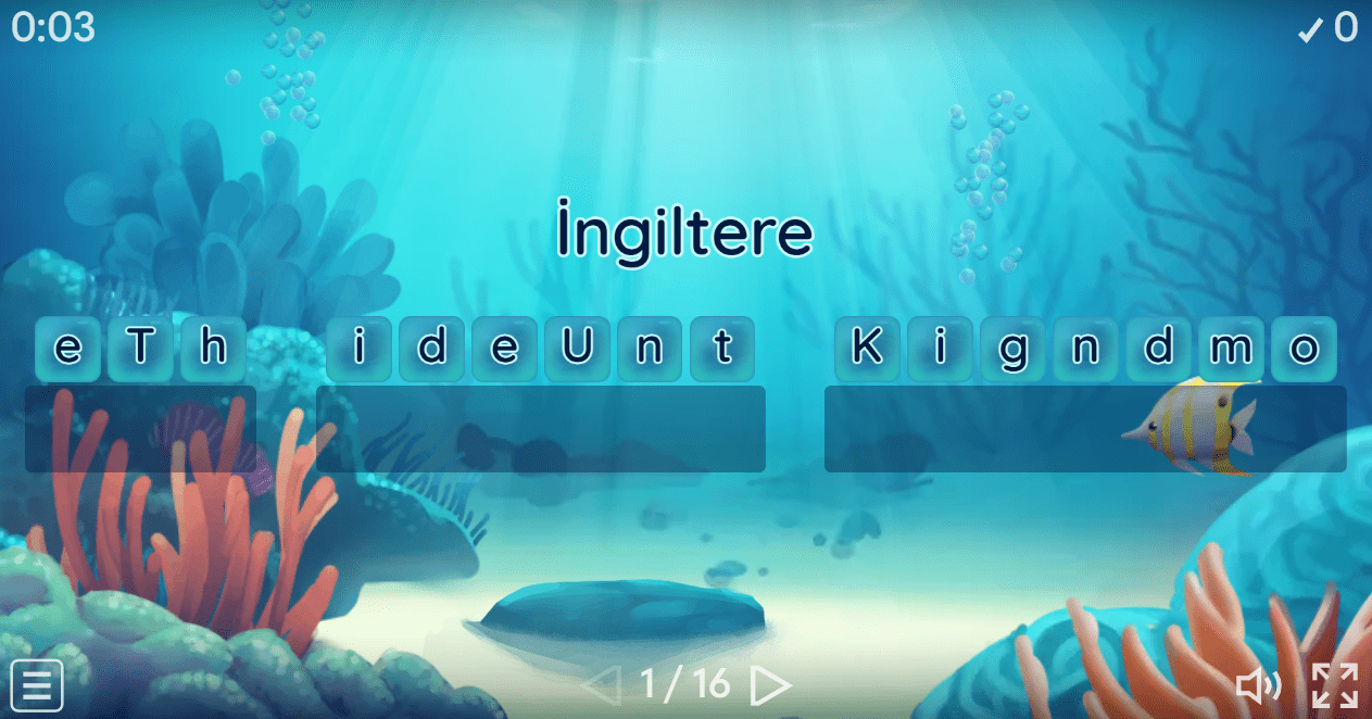 Yeni Müfredat - 5.1 School Life - Countries 6